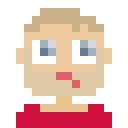 Pixel-style character expression illustration suggesting careful reading of symptoms rather than guessing