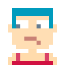 Pixel-art hero for one-prompt Android no-code game guide 2026