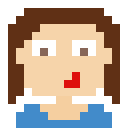 Random characters pixel-style illustration for AI game asset pipeline