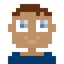 Sushi Ninja pixel illustration representing a focused, playful no-code game workflow with DeepSeek AI