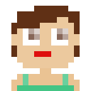Blog hero - pixel people girl Dribbble illustration for Unity 6.9 beta upgrade triage matrix