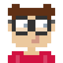 Generated pixel-art thumbnail for beginner BUILD_RECEIPT.json and upload log tutorial